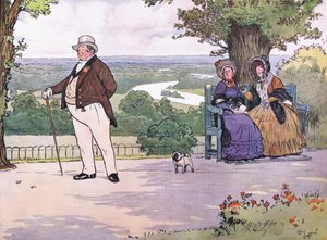 De bewondering van talrijke oudere dames van ongetrouwde staat door Cecil Charles Windsor Aldin